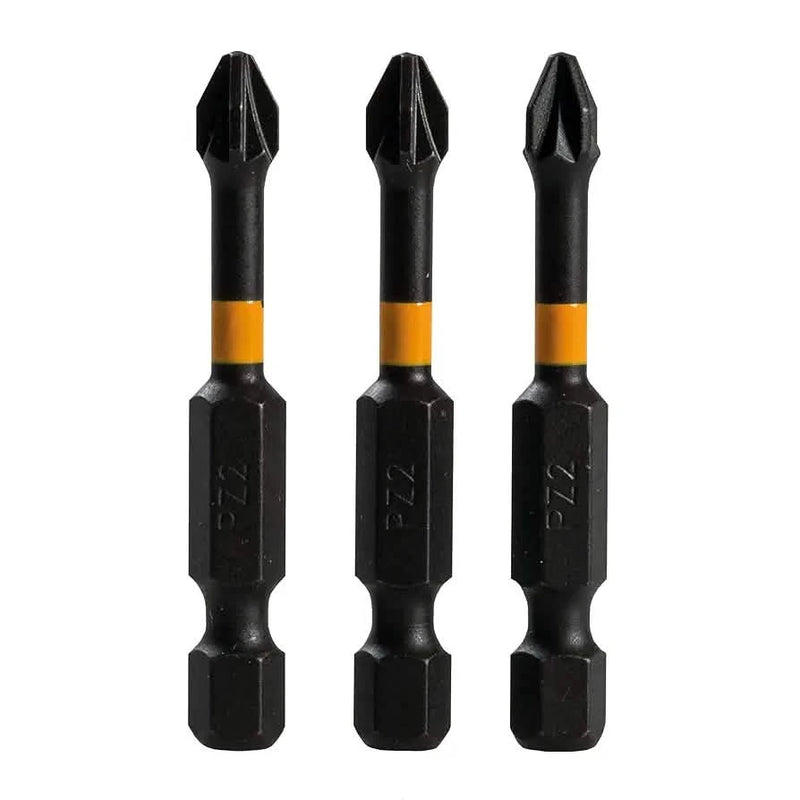 Triton Pozi Screwdriver Impact Bit 3pk PZ2 50mm 