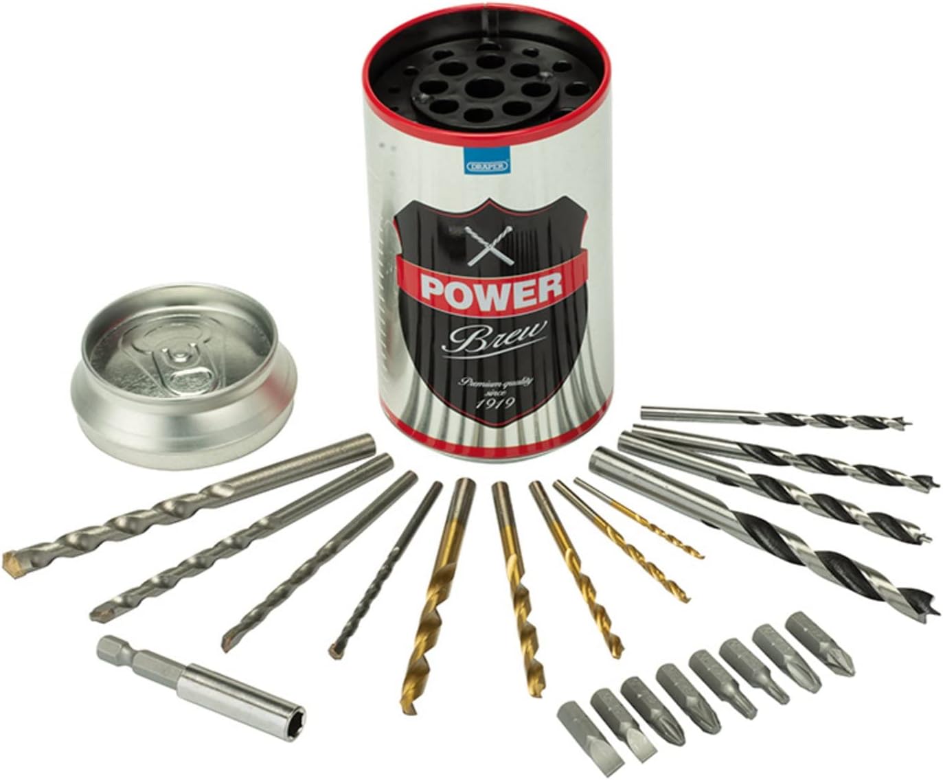 Draper 99802 Combination Screwdriver and Drill Bit Set - Special Edition - Power Brew (22 Piece) Dr-99802