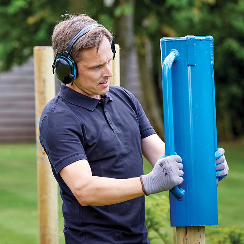 Silverline 633816 Folding Ear Defenders Protectors Muffs SNR 29db Safety PPE