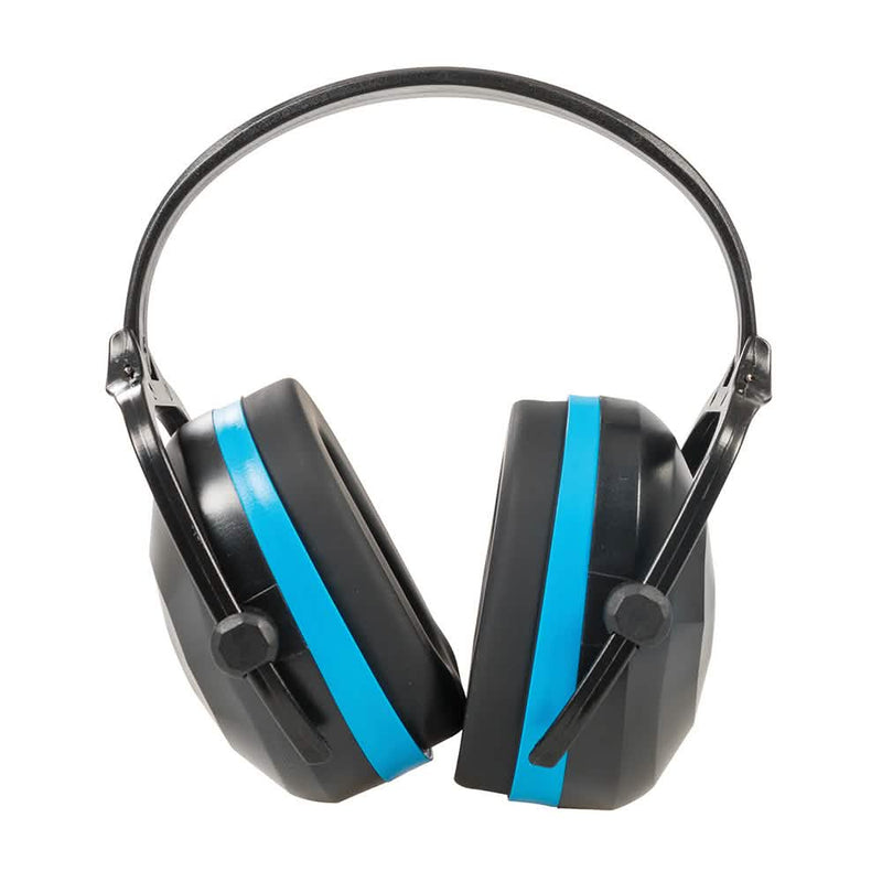 Silverline 633816 Folding Ear Defenders Protectors Muffs SNR 29db Safety PPE