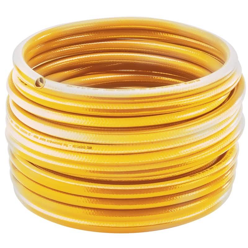 Everflow Watering Garden Hose NO KINK 25 Metre Draper 63629 Yellow - SUN