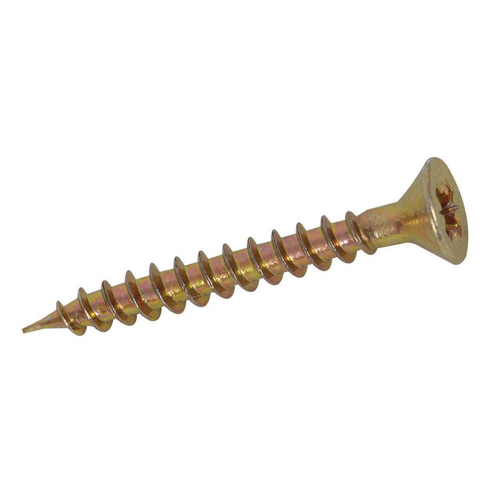 Goldstar 3400pc Countersink Wood Screws with Case Assorted PZD Pozidriv Countersunk Screws