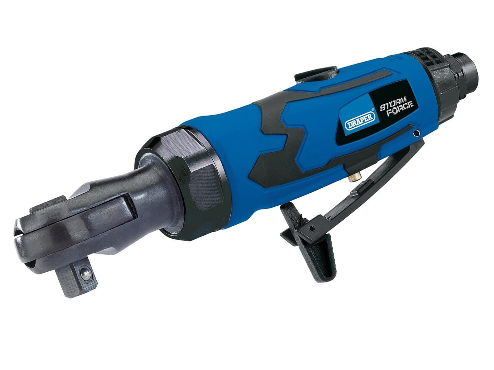 Draper 65019 Storm Force Stubby Air Ratchet, 3/8" Sq. Dr.