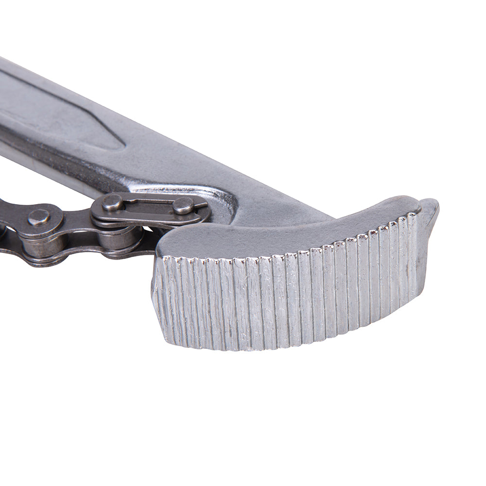Silverline 675121 Oil Filter Chain Wrench Remover 150mm Fuel Filter Removal Tool