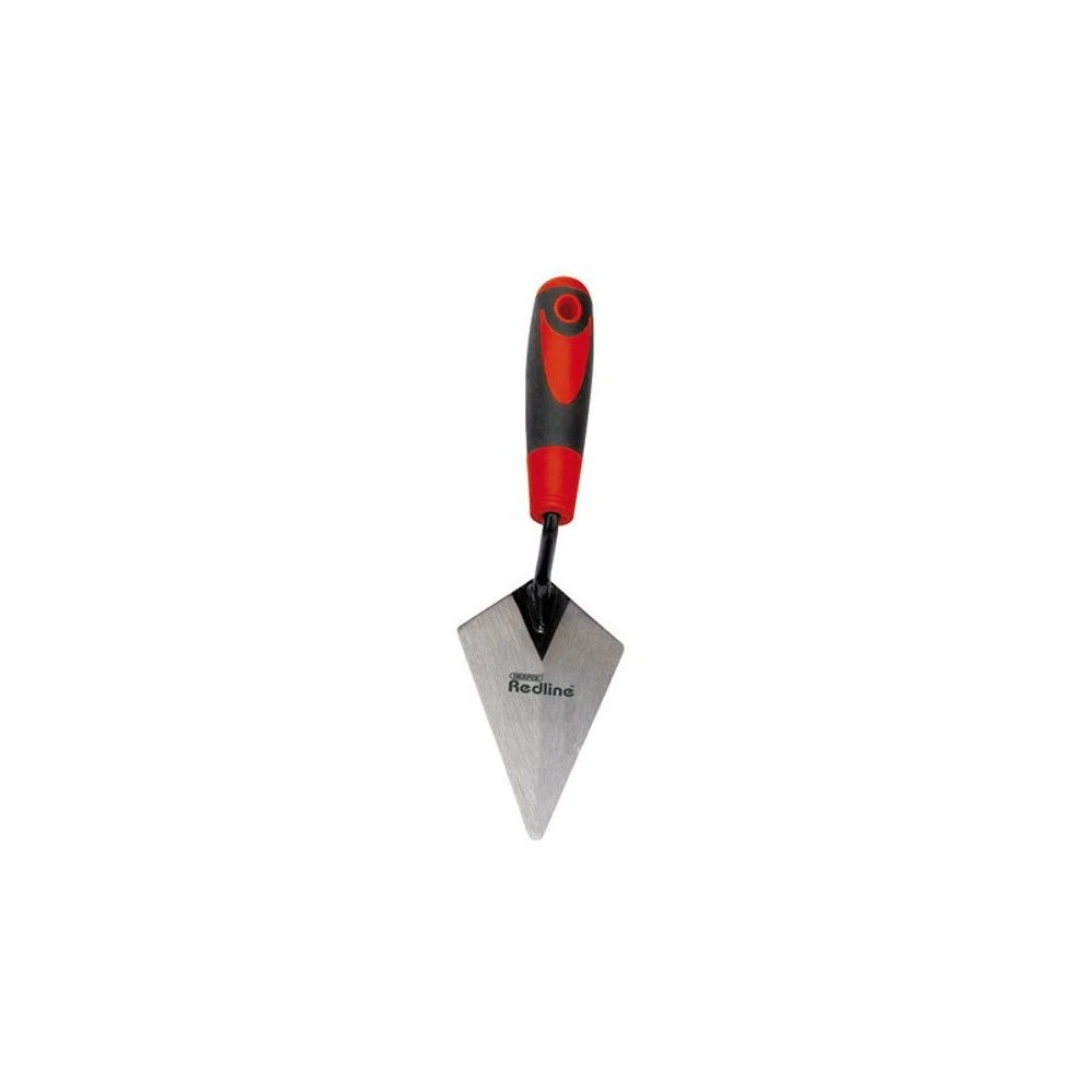 Draper Trowel Set Builder Bricklayer Brick Carbon Steel Soft Grip Handle 4-PCE