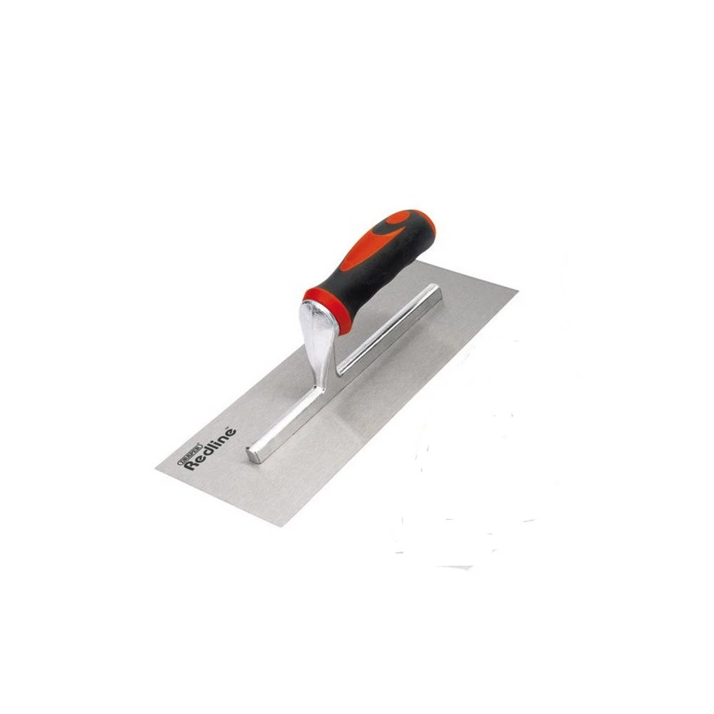 Draper Trowel Set Builder Bricklayer Brick Carbon Steel Soft Grip Handle 4-PCE