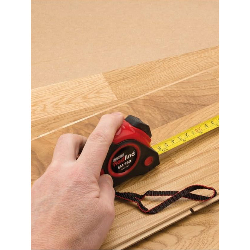 Draper 69495 5m Measuring Tape 16ft Tape Measure Metric & Imperial Auto Lock