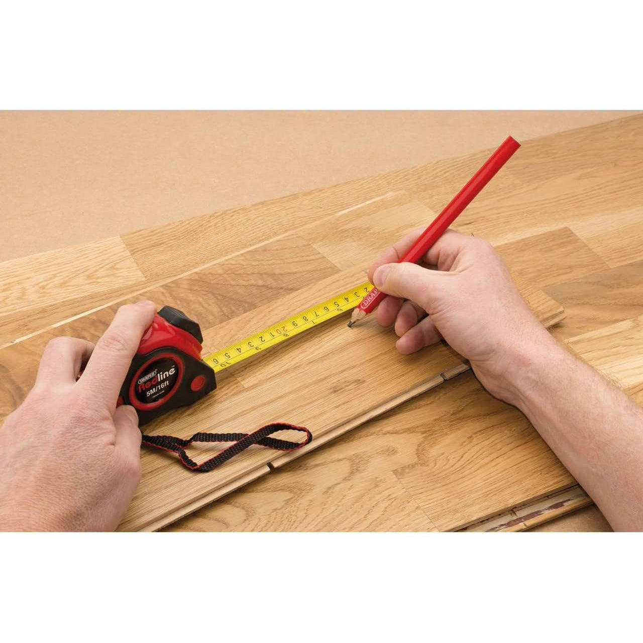 Draper 69495 5m Measuring Tape 16ft Tape Measure Metric & Imperial Auto Lock