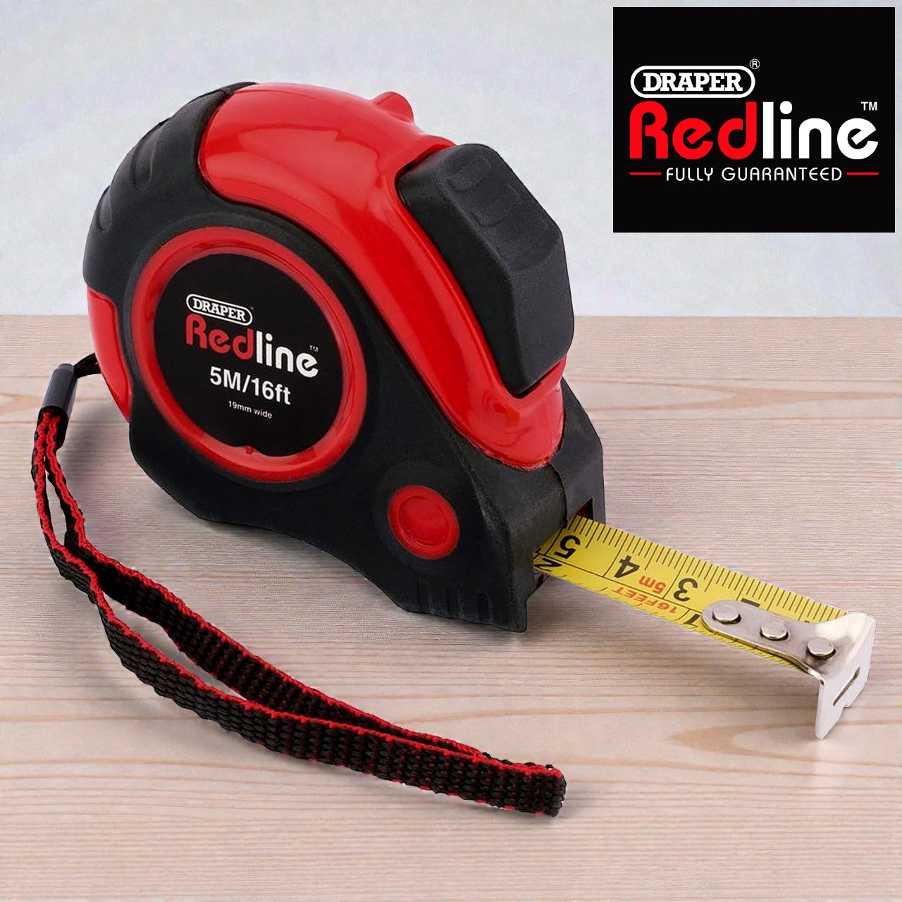 Draper 69495 5m Measuring Tape 16ft Tape Measure Metric & Imperial Auto Lock