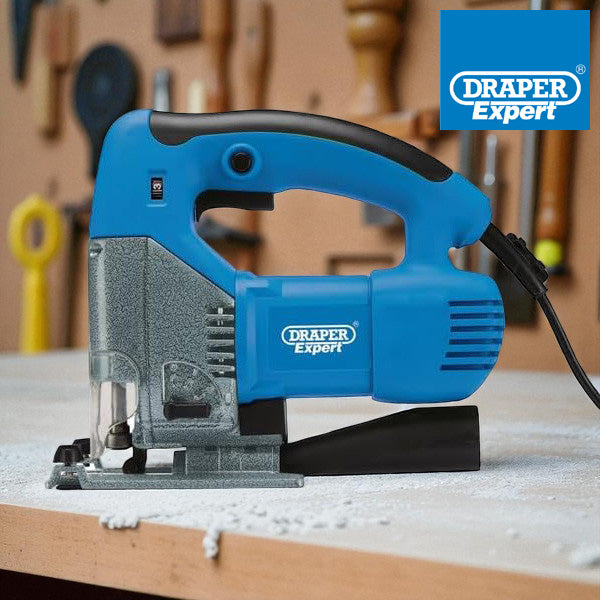 Draper 70012 Electric Orbital Jigsaw with 15 Blades | 600W Variable Speed Pendulum Action