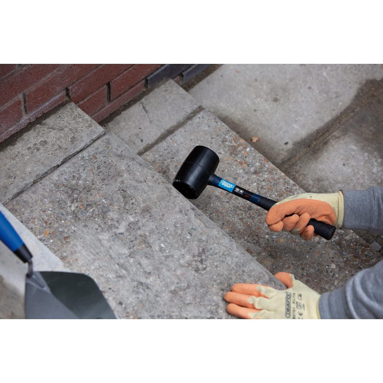 Draper 16oz Rubber Mallet Fibreglass Shaft Soft Rubber Grip 08017