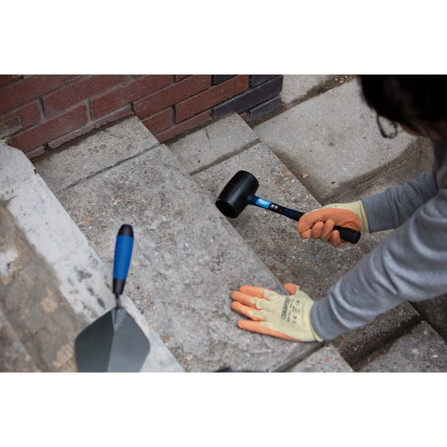 Draper 16oz Rubber Mallet Fibreglass Shaft Soft Rubber Grip 08017