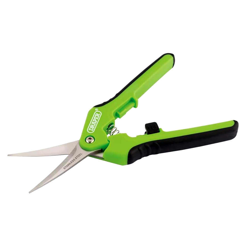 Draper 73728 Precision Curved Pruning Secateurs, 165mm