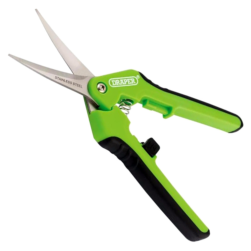 Draper 73728 Precision Curved Pruning Secateurs, 165mm
