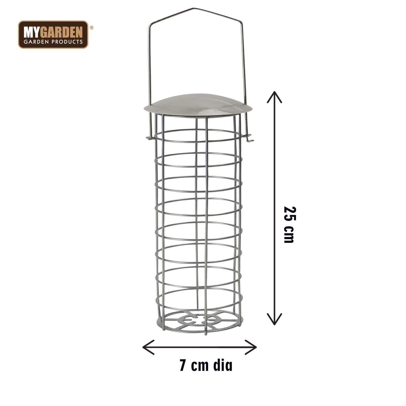 Hanging Garden Bird Feeders Fatball Seeds Peanuts Nuts Feeding Station  - 2 PACK