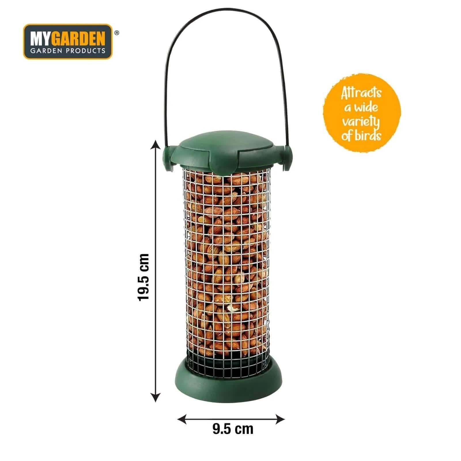 Hanging Garden Bird Feeders Fatball Seeds Peanuts Nuts Feeding Station  - 2 PACK