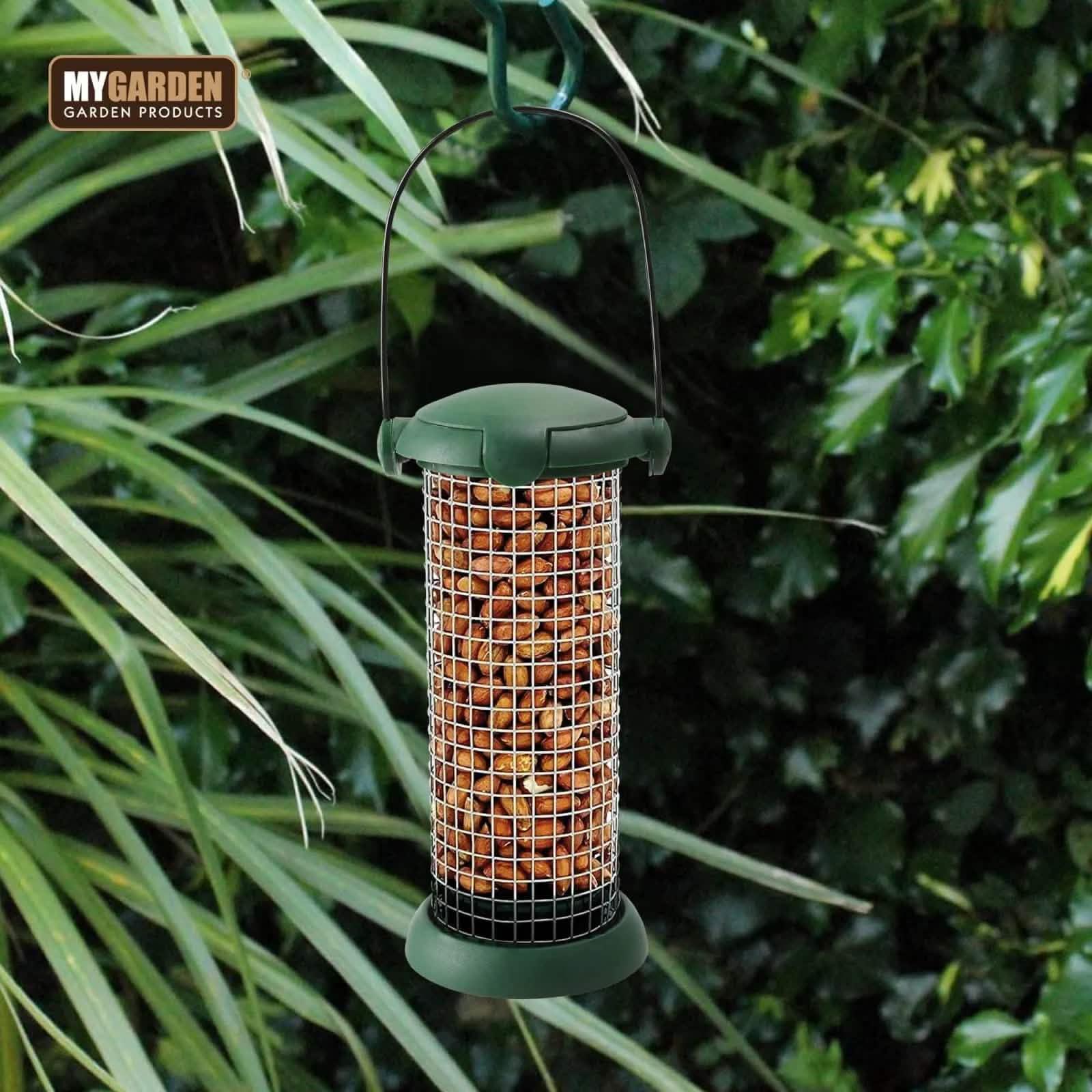 Hanging Garden Bird Feeders Fatball Seeds Peanuts Nuts Feeding Station  - 2 PACK