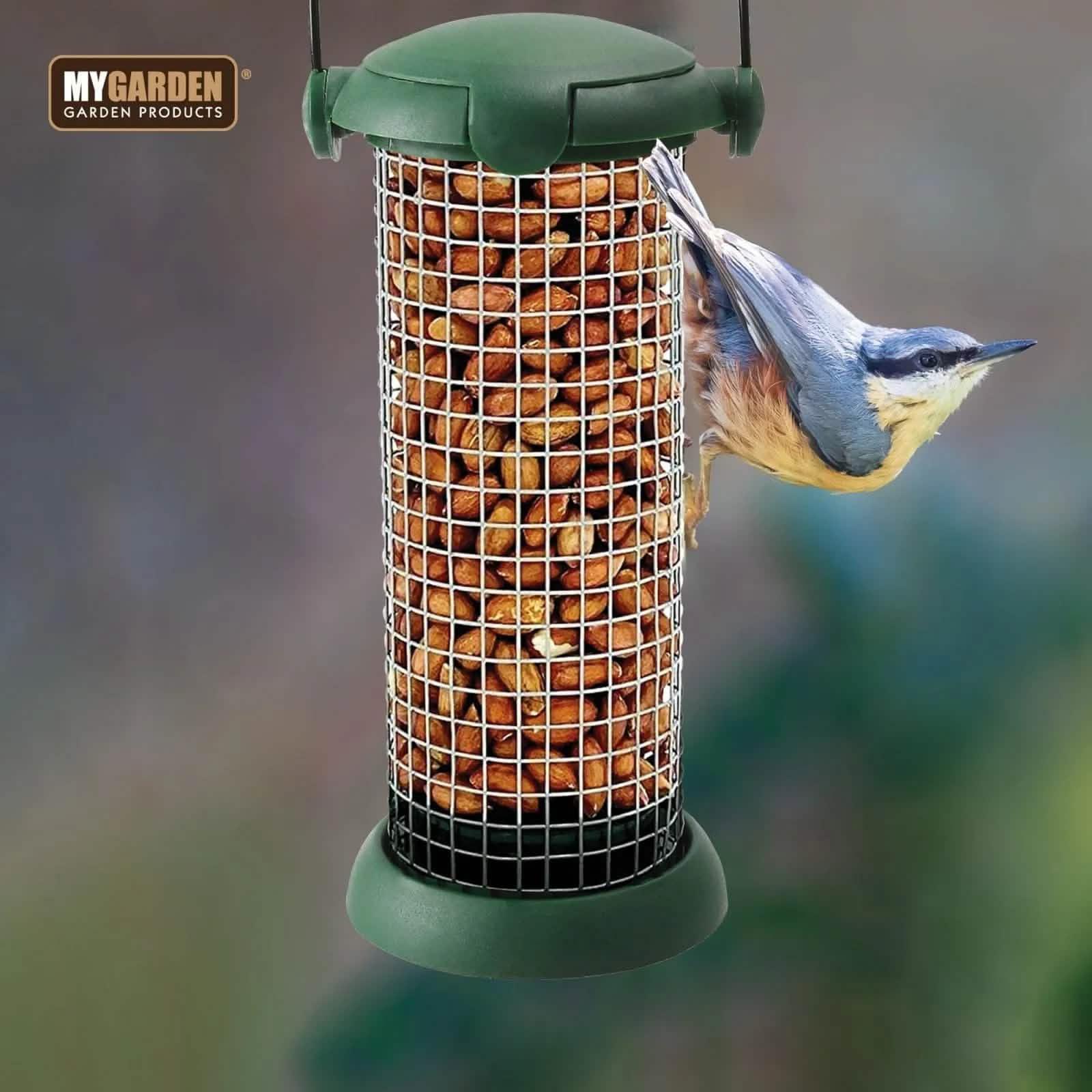 Hanging Garden Bird Feeders Fatball Seeds Peanuts Nuts Feeding Station  - 2 PACK