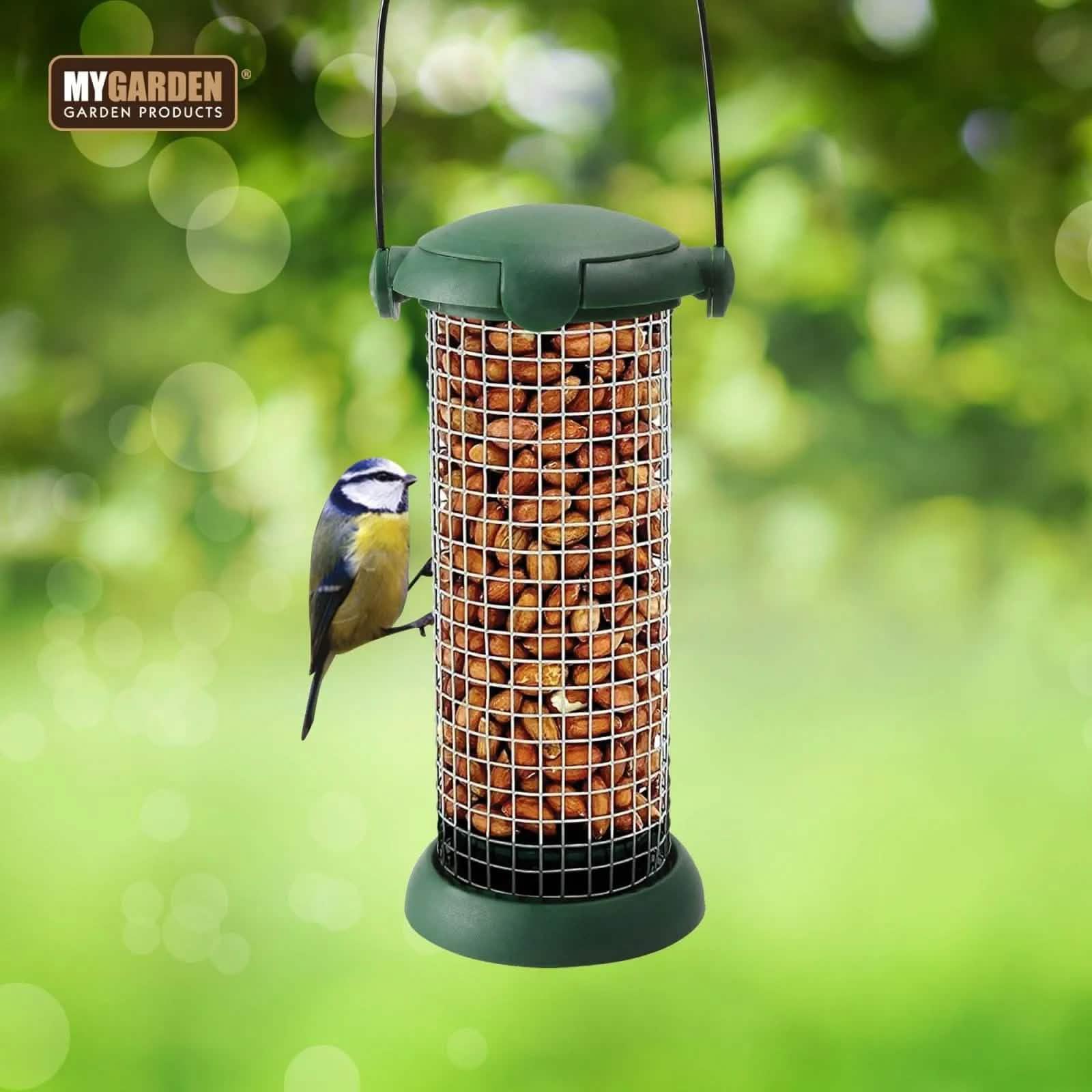 Hanging Garden Bird Feeders Fatball Seeds Peanuts Nuts Feeding Station  - 2 PACK