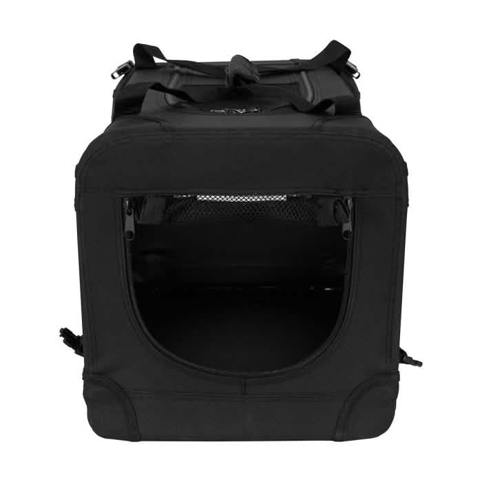 Small Foldable Pet Carrier Black Bag – 51 x 33 x 33cm