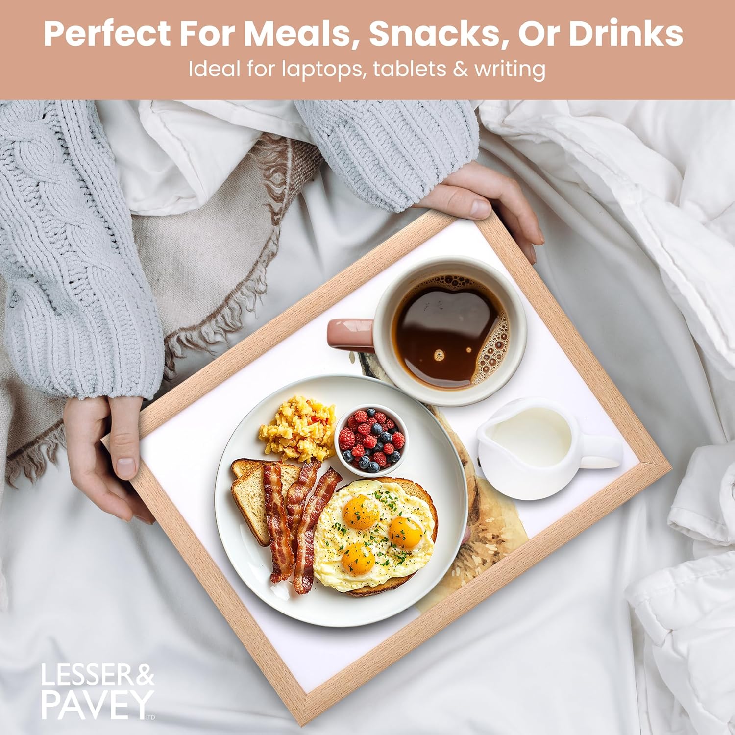 German Shepherd Cushioned Lap Tray Laptop Tray with Padded Beanbag Base | Ideal for TV Dinners or Bed