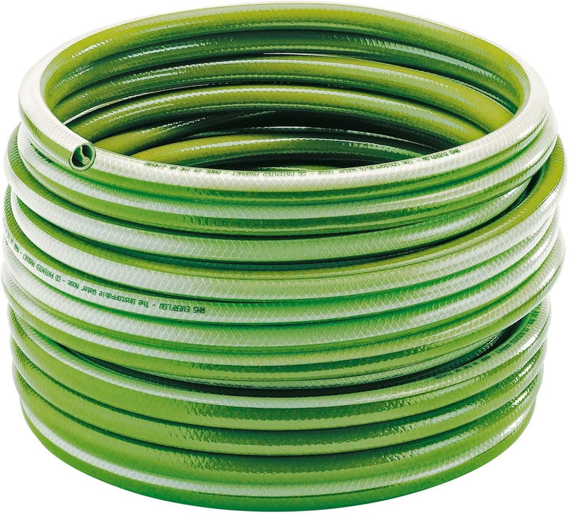 Draper 63627 Everflow Watering Garden Hose NO KINK Constant Water Flow 25m Green