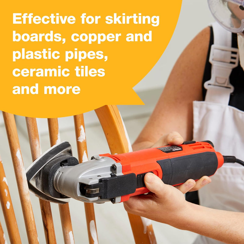 Amtech 300W Oscillating Multi Function Power Tool | Electric Sander Scraper & Sawing Tool with Accessories