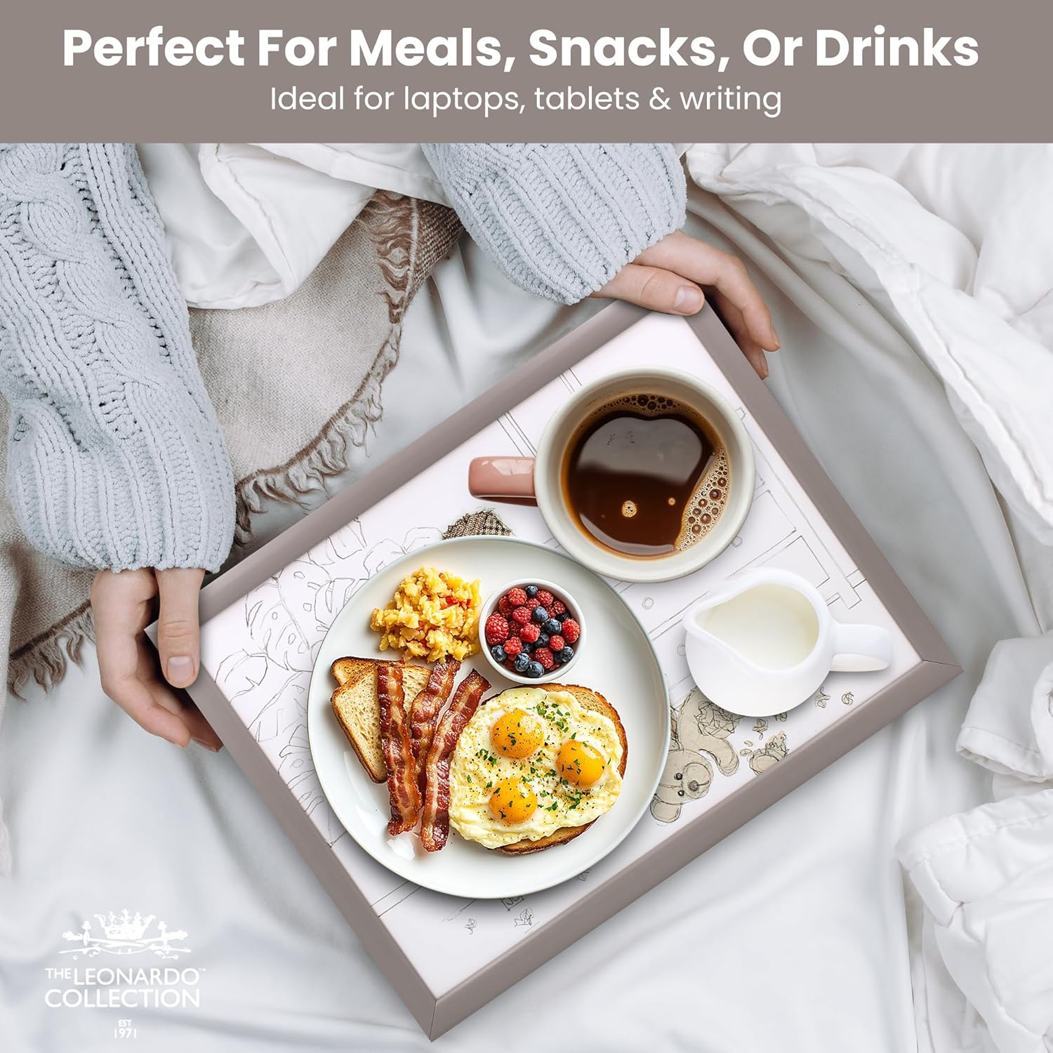 Murphy the Mutt Lap Tray Cushioned Laptop Tray with Padded Bean Bag Base