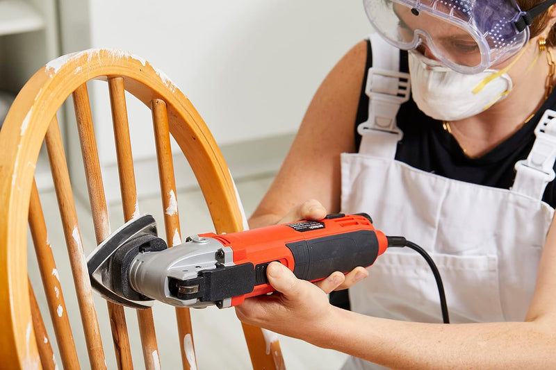 Amtech 300W Oscillating Multi Function Power Tool | Electric Sander Scraper & Sawing Tool with Accessories