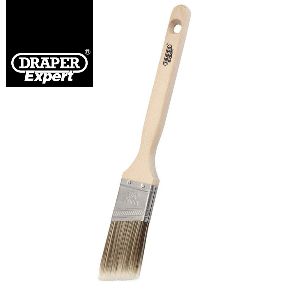 Draper 82554 38mm Precision Paint Brush | Synthetic Bristle Cutting In Paintbrush