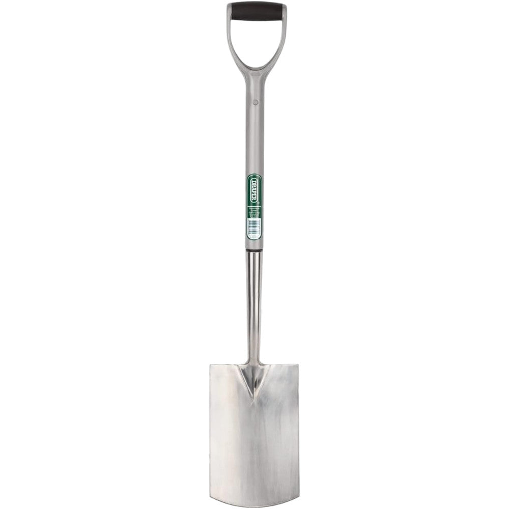 Draper Stainless Steel Soft Grip Garden Spade 83756
