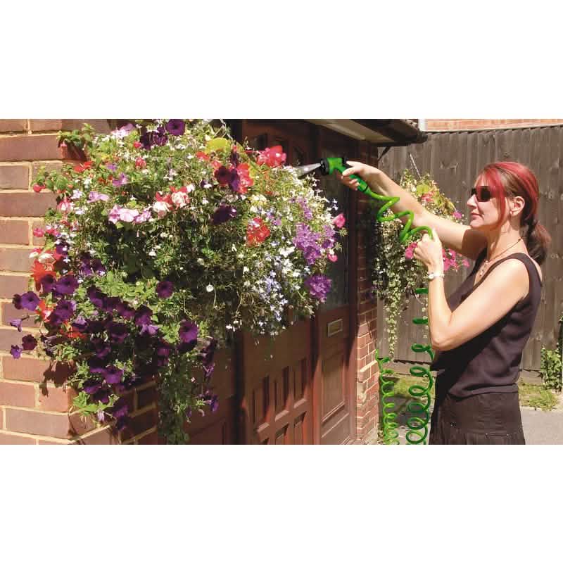 Draper 83986 Recoil Hose With Spray Gun And Tap Connector - 30 Metre - SUN