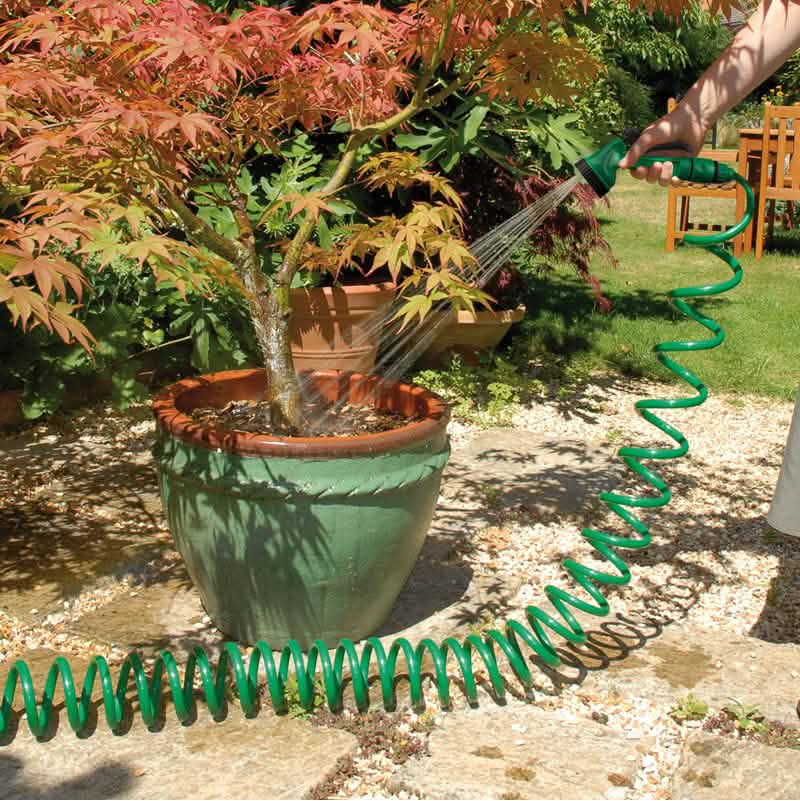Draper 83986 Recoil Hose With Spray Gun And Tap Connector - 30 Metre - SUN