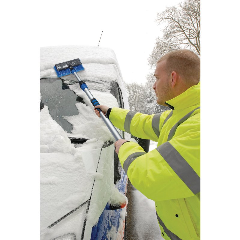 Draper Telescopic Washing Brush - Flow Through - 3 Metres -  85068