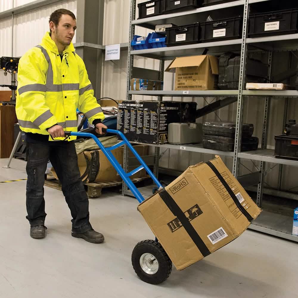 315kg Heavy Duty Hand Sack Truck Silverline 868581