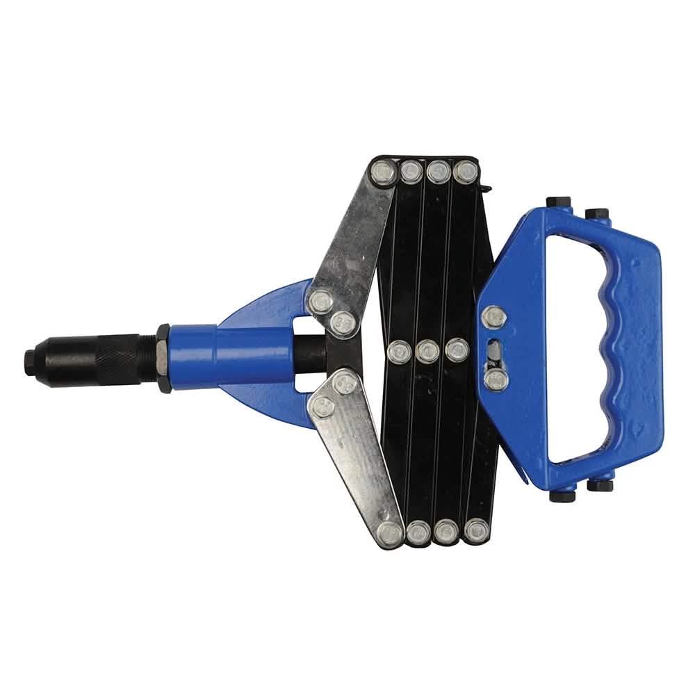 Silverline Lazy Tong Hand Riveter Pop Rivet Gun 3.2 - 6.4mm plus 320 Rivets 868778