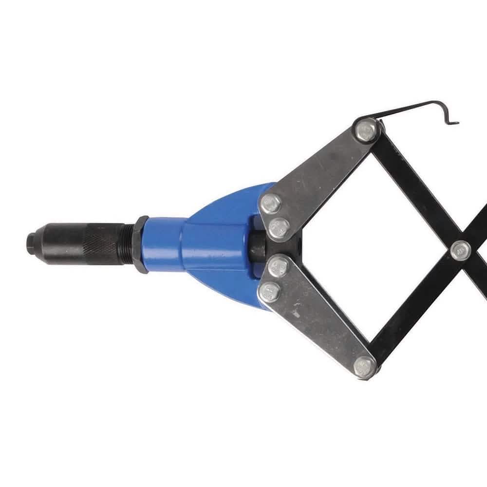 Silverline Lazy Tong Hand Riveter Pop Rivet Gun 3.2 - 6.4mm plus 320 Rivets 868778