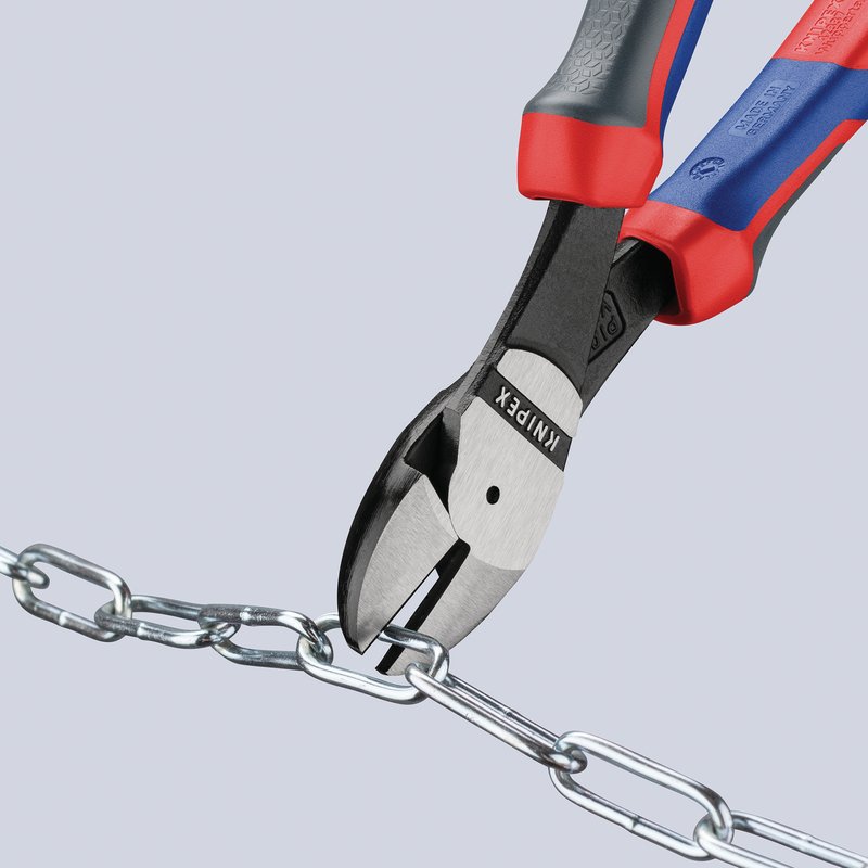Knipex 74 02 200 High Leverage Diagonal Side Cutter With Comfort Grip Handles, 200Mm Dr-88145