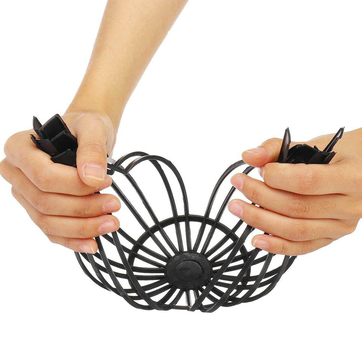 8 Pack Gutter Downpipe Leaf Filters – Plastic Balloon Guards Prevent Blockages from Leaves, Moss & Debris | Universal Fit | Weatherproof Downpipe Protector