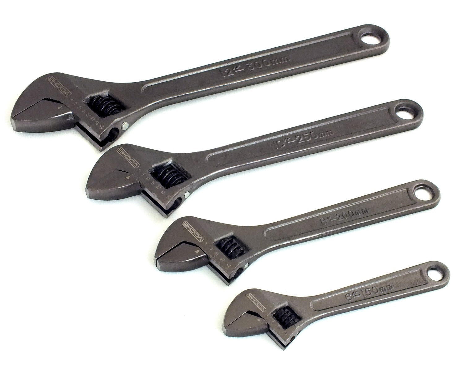 Adjustable Wrench Heavy Duty Shifting Black Spanners Voche - Choice