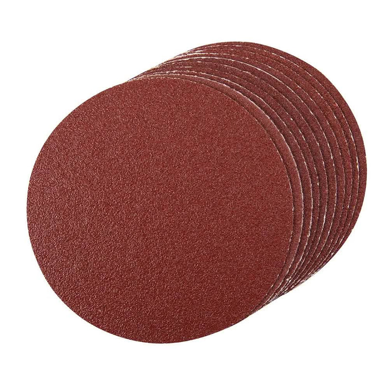 Sanding Discs 60 Grit Self-adhesive 150mm 10pk Silverline 918544