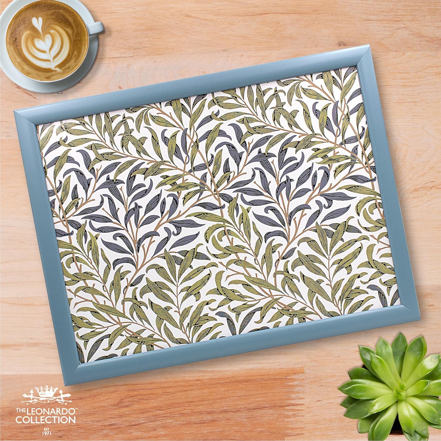 Willow Bough by William Morris  Lap Tray Cushioned Laptop Tray Padded Beanbag Base TV Dinners Bed