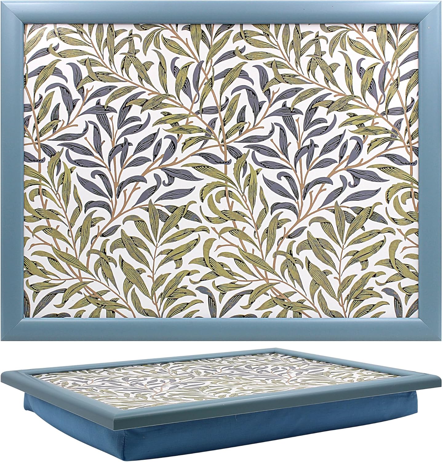 Willow Bough by William Morris  Lap Tray Cushioned Laptop Tray Padded Beanbag Base TV Dinners Bed