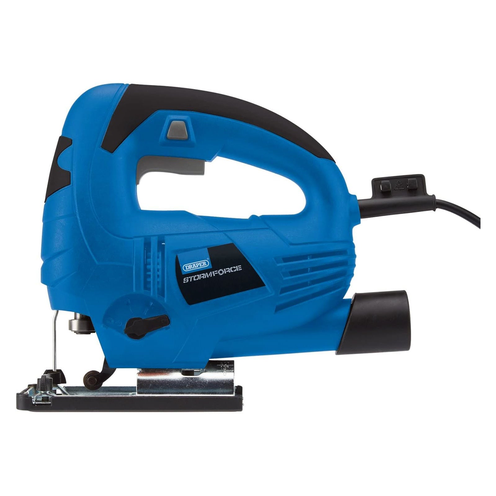 Draper 550W Electric Jigsaw with 15pc Blades | 230V Variable Speed Orbital Pendulum Action