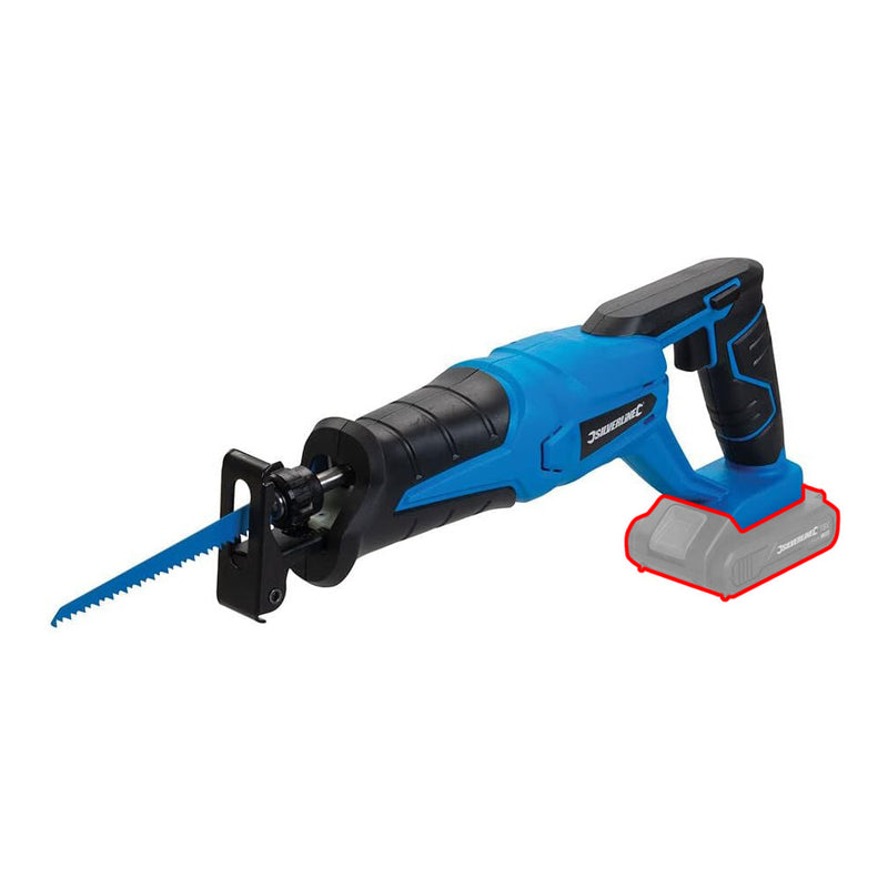 18V Cordless Reciprocating Saw Silverline 953452 | SOLD BARE NO BATTERY/CHARGER