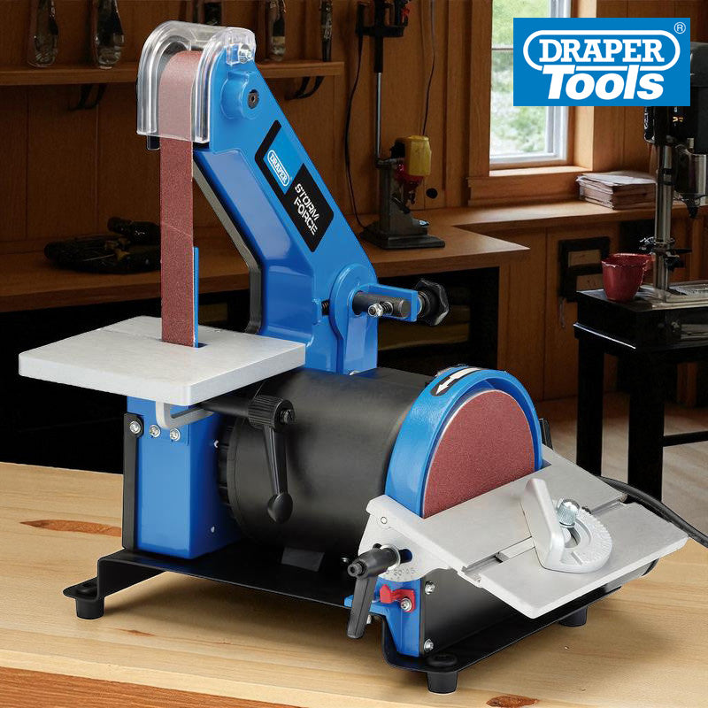 Draper 98419 300W Electric Belt and Disc Sander