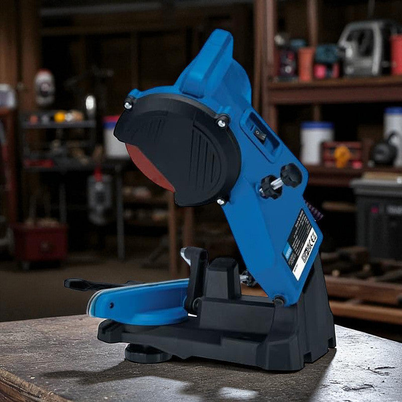 Draper 98485 Chainsaw Blade Sharpener 85W Electric Grinder 230V Bench Mounted