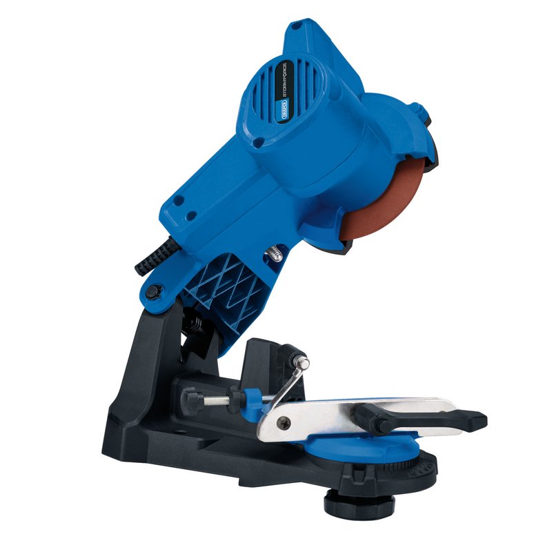 Draper 98485 85W Electric Chainsaw Blade Sharpener Grinder 230V Bench Mounted