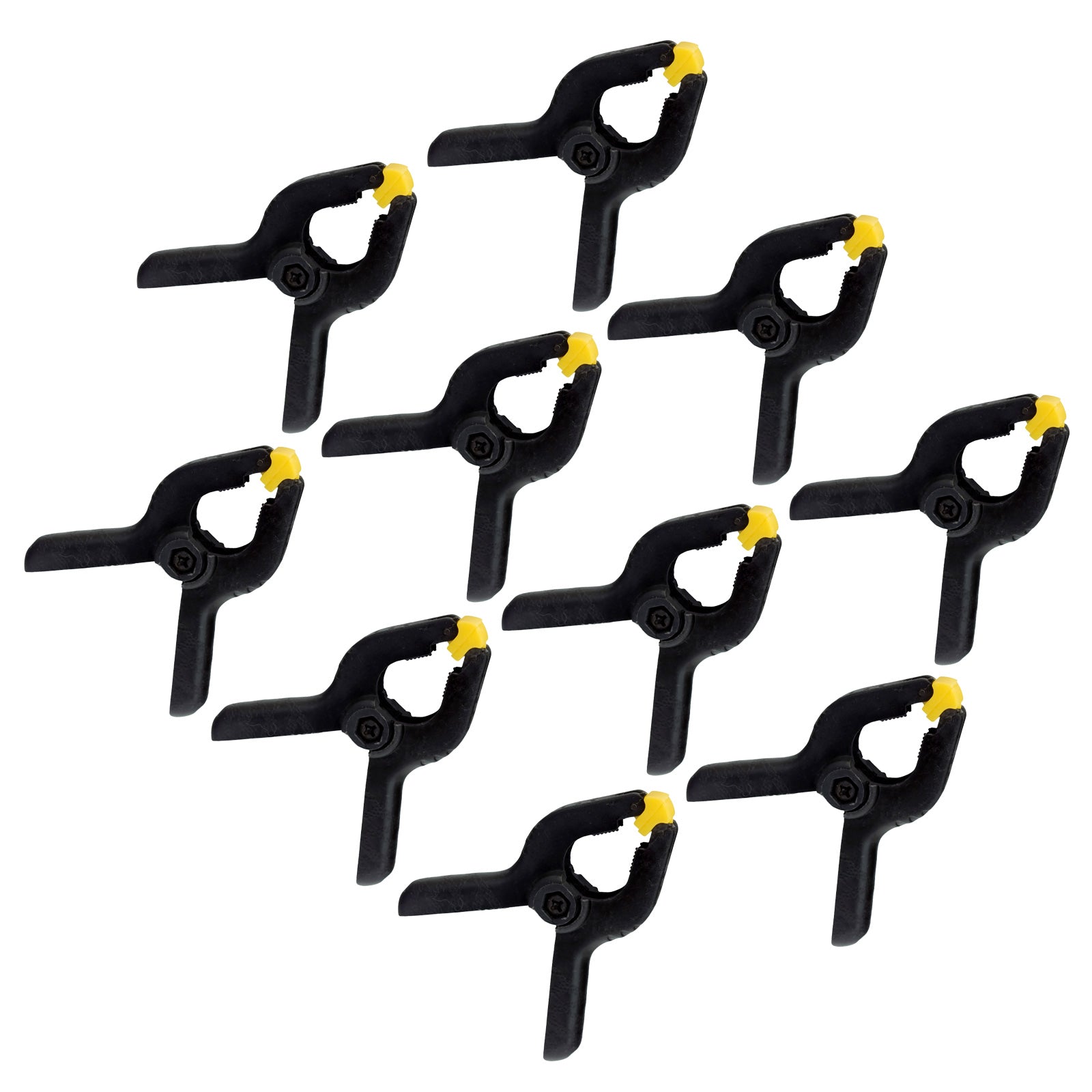 10 Pack of 2" Spring Clamps 50mm Quick Grip Clips | Ideal for Jewellery and Model Making Crafts DIY