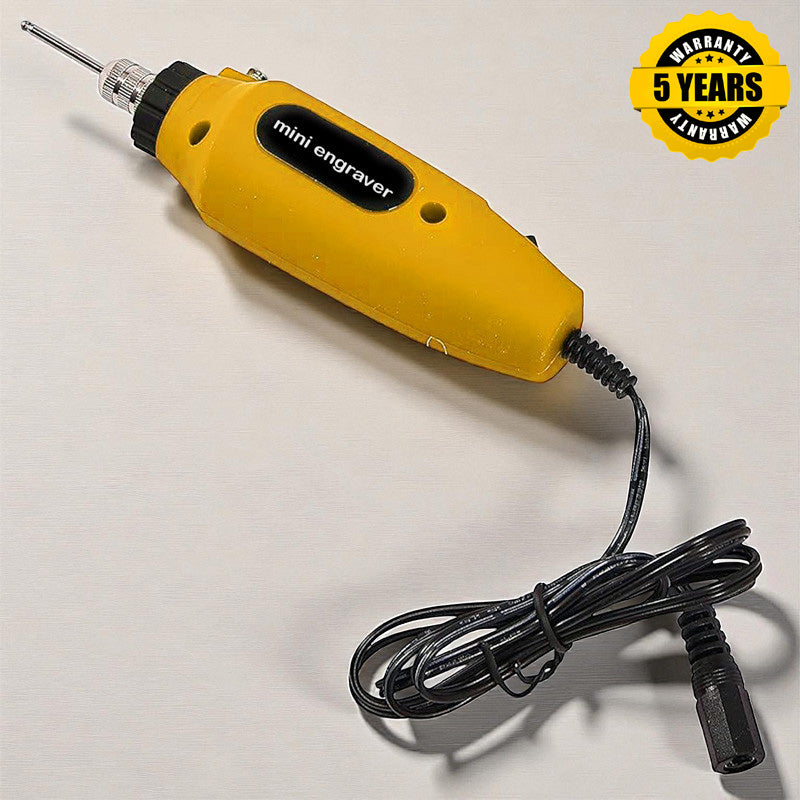 Engraving Kit Mini Engraver Tool & 10 Bits Glass Ceramic Metal Security Etching